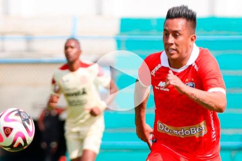 (VIDEO) Christian Cueva hizo su debut oficial con Cienciano