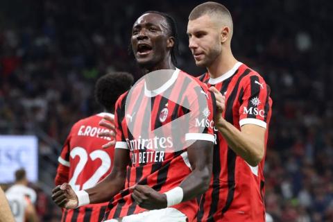 (VIDEO) AC Milan logró su primer triunfo en la Serie A