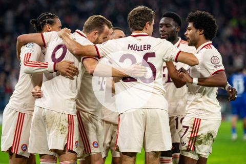 (VIDEO) ¡Canasta llena! Bayern Múnich goleó 9-2 a Dinamo Zagreb en la Champions League