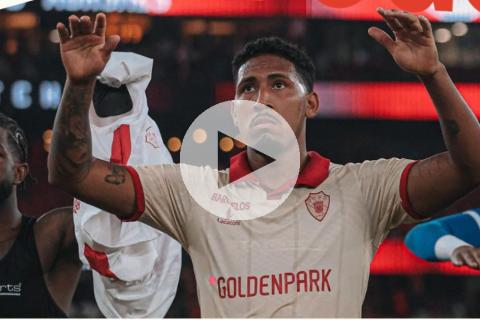 (VIDEO) Jesús Castillo jugó los noventa minutos ante Benfica