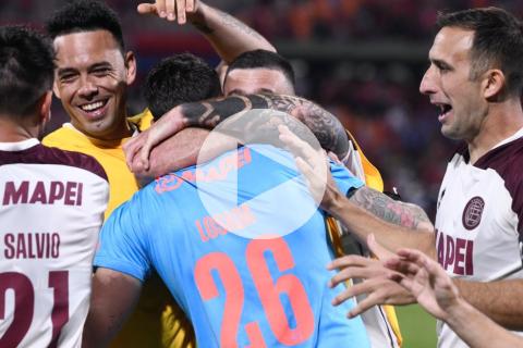 (VIDEO) Lanús eliminó al DIM en Colombia y ya está en 'semis' de la Sudamericana