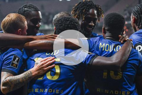 (VIDEO) Niza 'humilló' y vapuleó 8-0 a Saint-Étienne