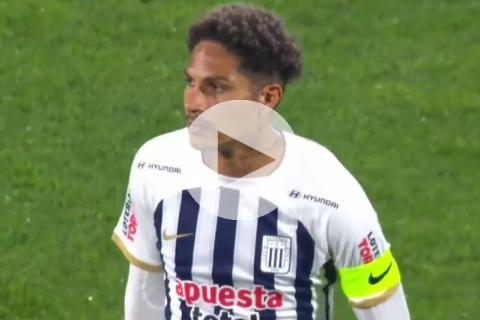 (VIDEO) Paolo Guerrero debutó con Alianza Lima