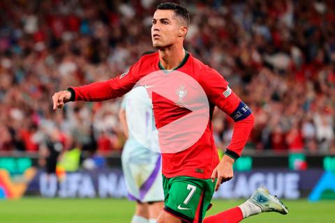 (VIDEO) Con gol de Ronaldo, Portugal remontó para vencer a Escocia