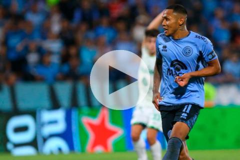 (VIDEO) Reyna ingresó en la recta final y dio asistencia para el triunfo de Belgrano