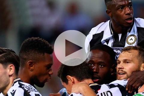 (VIDEO) Udinese logró gran remontada y escaló a la cima de Italia