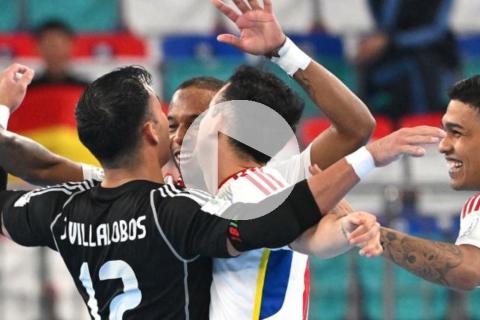 Venezuela hizo historia tras eliminar a España del Mundial de futsal