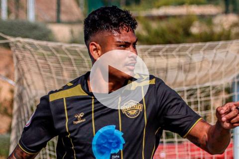 (VIDEO) Jeriel De Santis anotó su primer gol con Intercity en el empate Yeclano