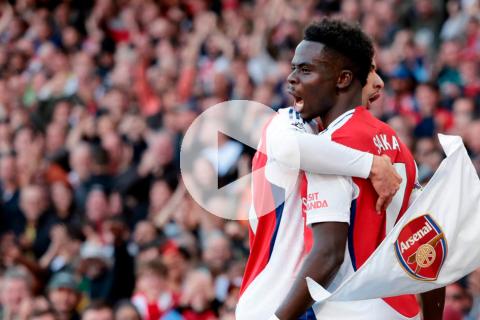 (VIDEO) Arsenal superó al Southampton y sigue al acecho del líder en Premier League