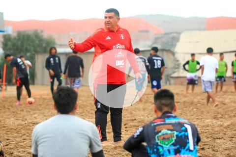 Castelo: "Valera es una gran bandera para nosotros en el fútbol playa"