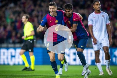 (VIDEO) Barcelona goleó y se afianzó en la cima de España