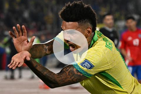 🔴#ENVIVO Brasil vence 2-1 a Chile por Clasificatorias
