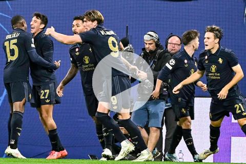 (VIDEO) Juventus se impuso ante RB Leipzig y sigue perfecto en Champions League