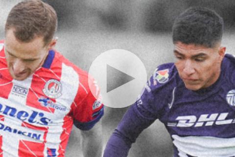 Piero Quispe dio asistencia en la goleada de Pumas a Atlético San Luis
