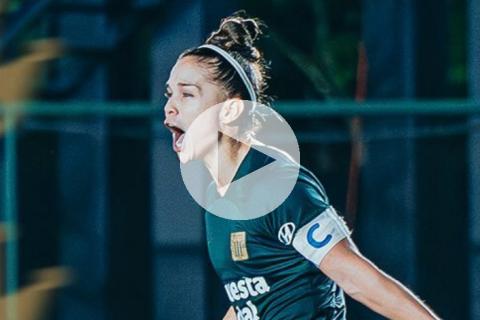 (VIDEO) Revive el gol de Adriana Lúcar que abrió el marcador en el triunfo parcial de Alianza Lima