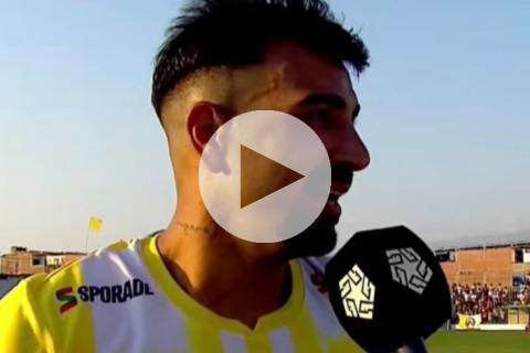 Rodríguez: "Me dijeron que fue medio dudoso; cuando yo miro al línea estaba muy atrás"