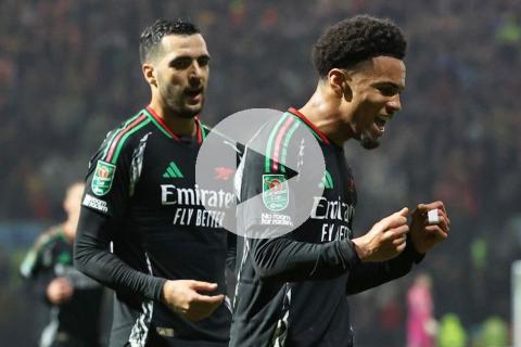 (VIDEO) Arsenal ganó de visita y clasificó a cuartos de final de la Copa de la Liga