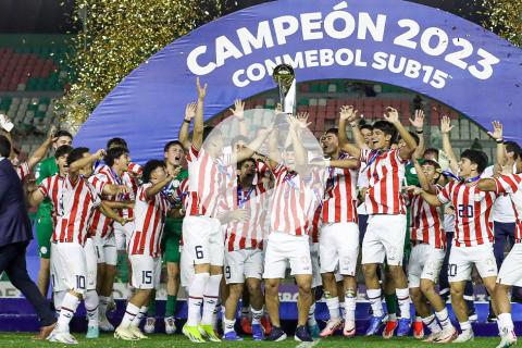 Paraguay se coronó campeón del Sudamericano Sub 15 tras vencer a Ecuador