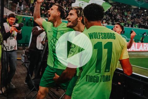 (VIDEO) Wolfsburgo dejó fuera al Borussia Dortmund de la Copa de Alemania