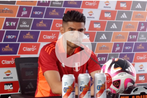 (VIDEO) Zambrano: "Vamos a tener ausencias que se van a sentir, pero confió en mis compañeros"
