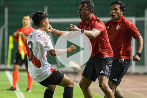 🔴#ENVIVO| Perú vence 1-0 a Bolivia por el Sudamericano Sub-15| VIDEO