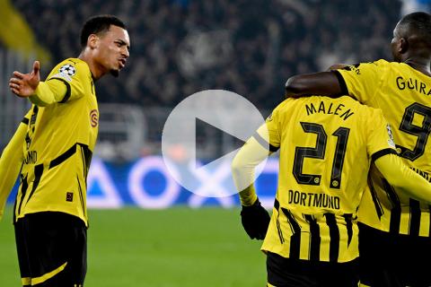 (VIDEO) Borussia Dortmund hizo respetar la casa por la Champions League