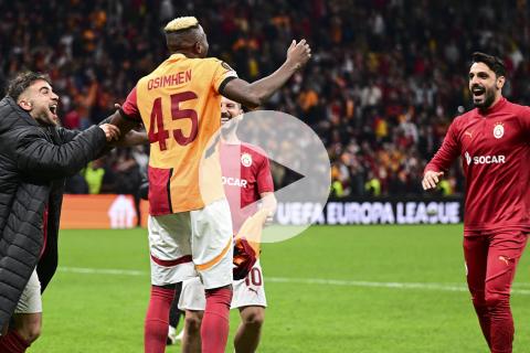 (VIDEO) Galatasaray hizo respetar la casa ante Tottenham por la Europa League