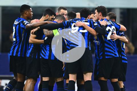 (VIDEO) Inter Milan se impuso por la mínima ante RB Leipzig por la Champions League