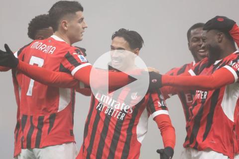 (VIDEO) AC Milan goléo al Empoli en San Siro