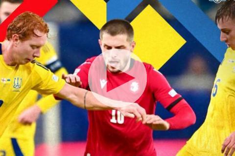 (VIDEO) Georgia empató con Ucrania y lidera su grupo en la Nations League