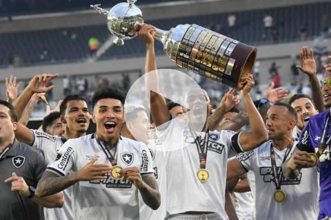 (VIDEO) Con diez, Botafogo venció al Mineiro y conquistó su primera Copa Libertadores