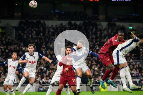 (VIDEO) Tottenham y AS Roma igualaron en partidazo