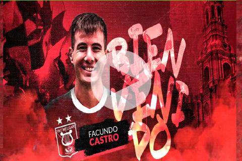 (VIDEO) FBC Melgar oficializó la llegada del delantero argentino Facundo Castro