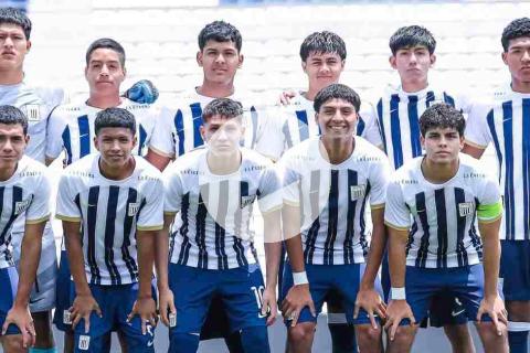 Alianza Lima U16 igualó con Braga de Portugal en el inicio del 'Flamengo Adidas CUP U16'