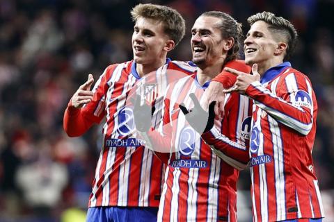 (VIDEO) Atlético de Madrid sumó su décimo triunfo consecutivo
