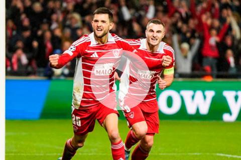 (VIDEO) Stade Brestois ganó en casa y sigue en los primeros lugares de la Champions League