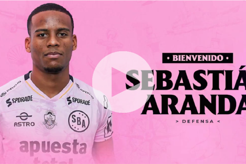 (VIDEO) Sebastián Aranda es nuevo jugador de Sport Boys para la temporada 2025