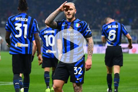 (VIDEO) Inter ganó y quedó a un punto de la cima en Italia