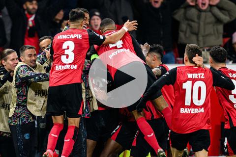 (VIDEO) Bayer Leverkusen se impuso en el final a Inter Milan