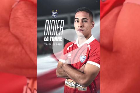 Cienciano anunció la renovación de Didier La Torre por todo el 2025