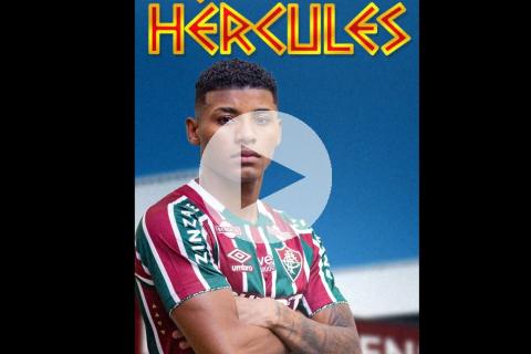 (VIDEO) ¡Divino jale! Hércules se incorporó a Fluminense