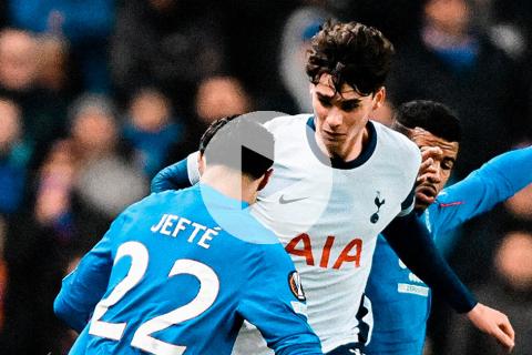 (VIDEO) Tottenham igualó a uno ante Rangers por la Europa League