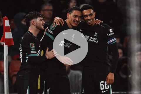 (VIDEO) Liverpool venció a Southampton y se metió a semifinales de la Copa de la Liga