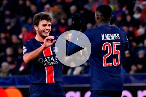 (VIDEO) PSG rompió la mala racha y volvió al triunfo en la Champions League
