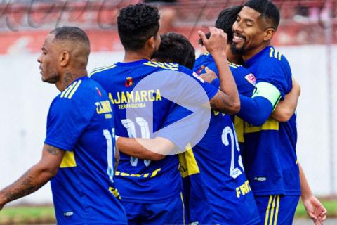 (VIDEO) Con gol del 'Zorrito' Aguirre, FC Cajamarca avanzó en la Copa Perú