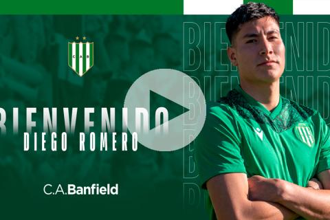 Banfield le dio la bienvenida a Diego Romero