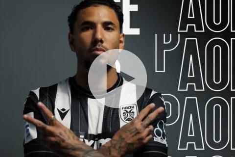 (VIDEO) ¡Hasta el 2027! Peña fue oficializado como refuerzo de PAOK
