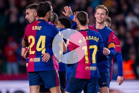 (VIDEO) ¡Sin piedad! Barcelona 'apabulló' 7-1 a Valencia