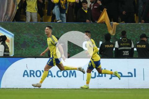 (VIDEO) Cristiano empezó el año anotando su gol 917 en triunfo de Al Nassr