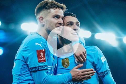 (VIDEO) Manchester City no tuvo piedad y le 'clavó' 8-0 al Salford